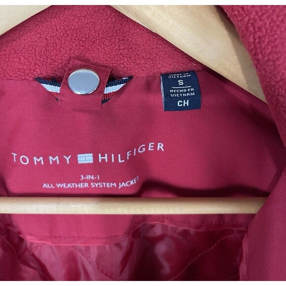 Tommy Hilfiger 3 in 1 All Weather‎ System Jacket Women's Size Small - Picture 14 of 15